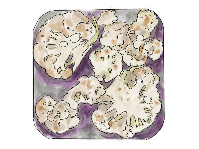 Cauliflower steak: vegetarian