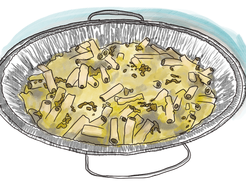 Thea Tasia’s macaroni or Greek pastitsio:&nbsp;vegetarian